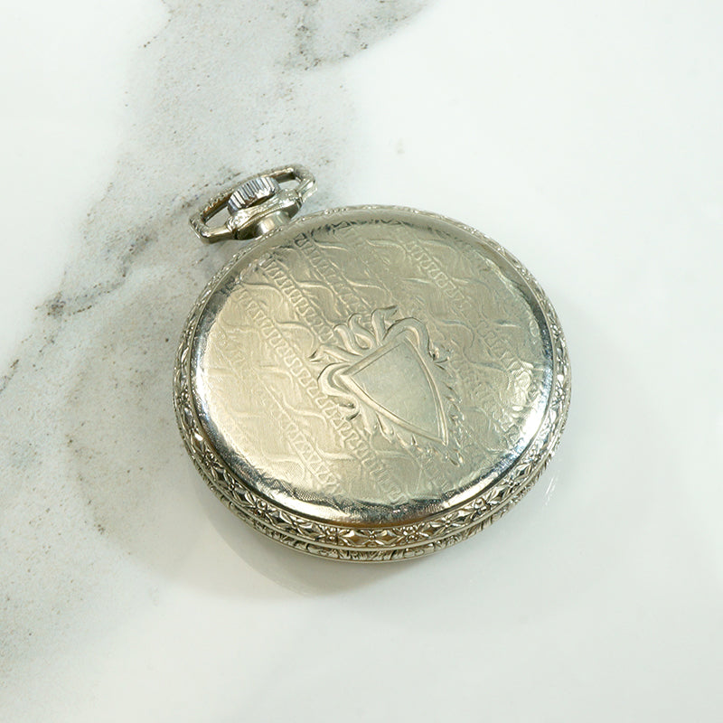 Handsome Deco Styled Elgin Pocket Watch