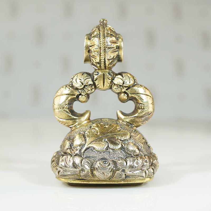 Mid 1800's Citrine Fob Seal Lamb of God