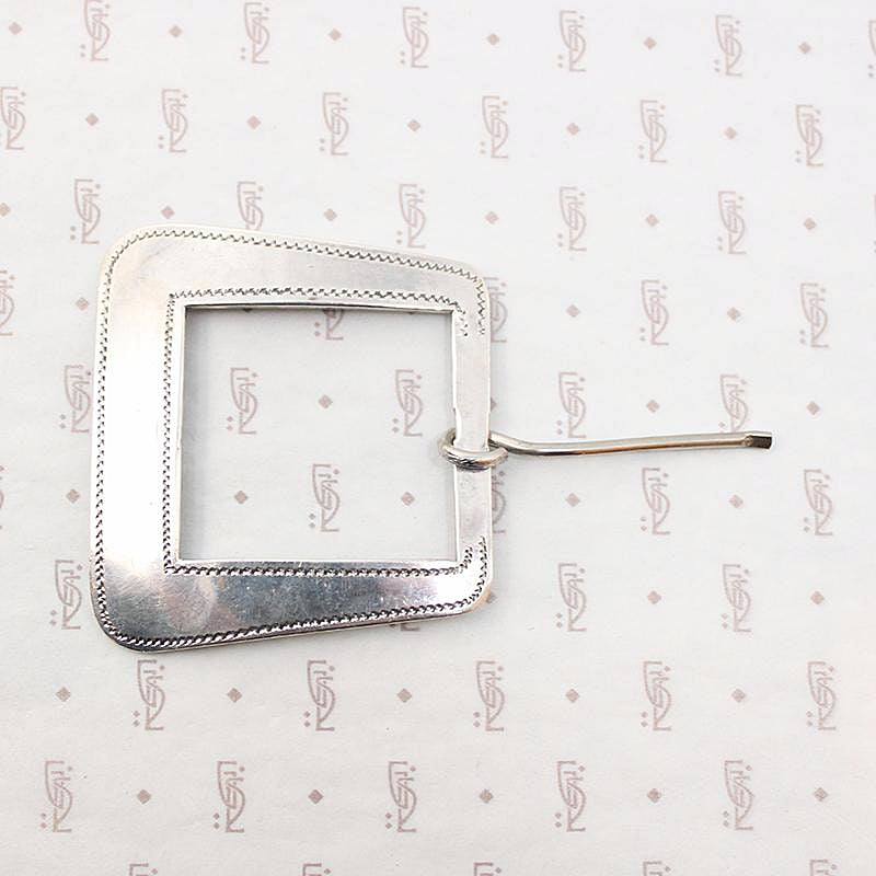 Herman Friedrick Sterling Silver Belt Buckle