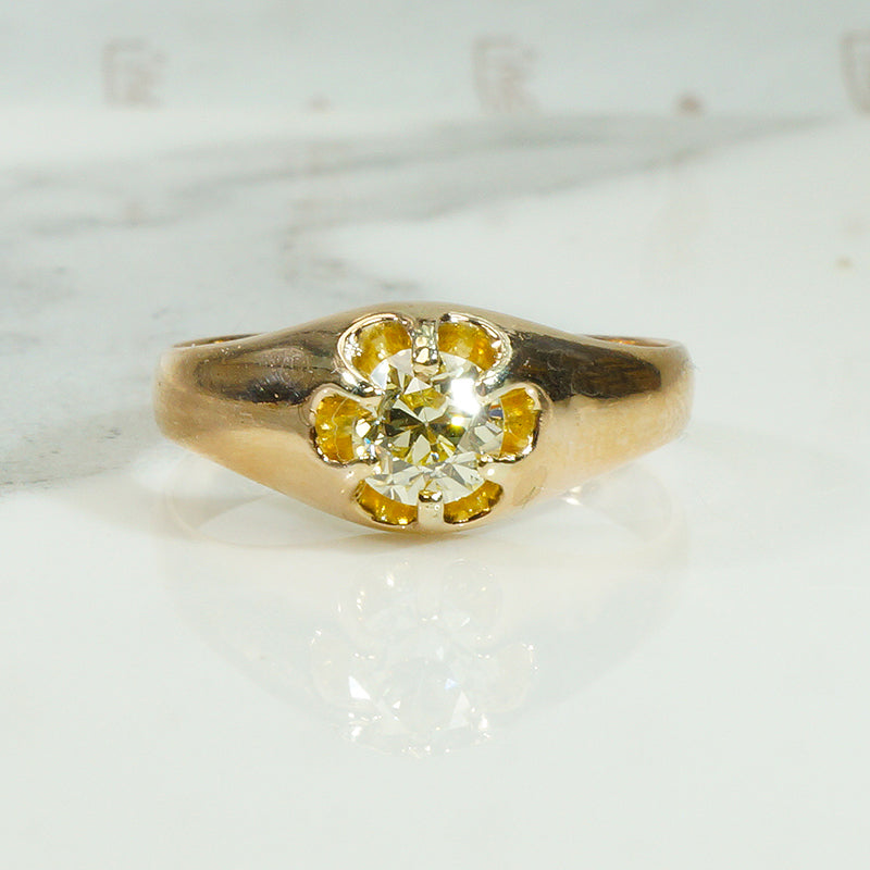 Yellow Diamond Belcher Band