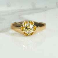 Yellow Diamond Belcher Band