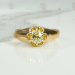 Yellow Diamond Belcher Band