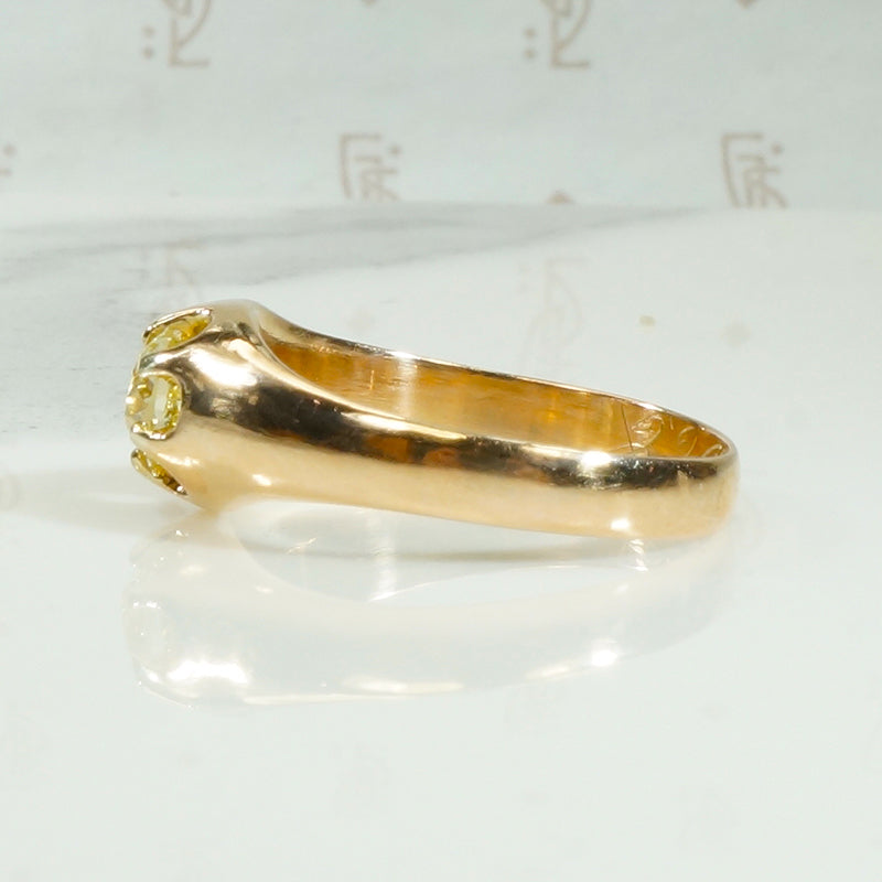 Yellow Diamond Belcher Band