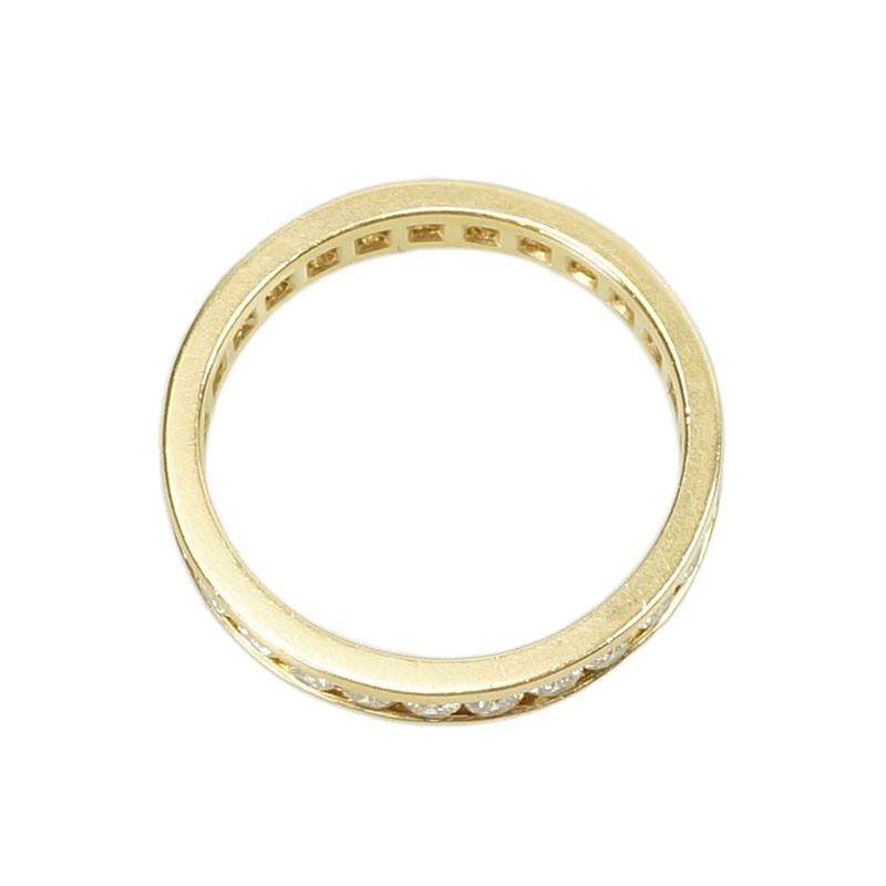 Vintage Yellow Gold Diamond set Eternity Band