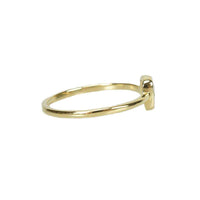 Vintage Table cut Diamond Ring in Yellow Gold