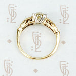 Big and Beautiful 1.27 Carat Old Euro Engagement ring