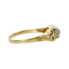 Vintage Yellow Gold Diamond Set Engagement Ring