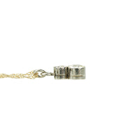Orbit Double Diamond Pendant - Gem Set Love