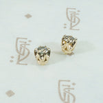 OEC 14k Yellow Gold Studs