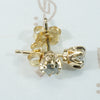 OEC 14k Yellow Gold Studs