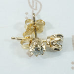 OEC 14k Yellow Gold Studs
