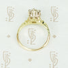 1.32 Carat Vintage Diamond Yellow Gold Solitaire