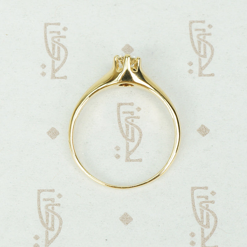 Turn of the Century Gold and Diamond Solitaire