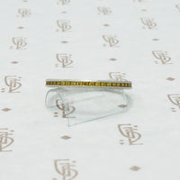 yellow sapphire platinum eternity band