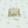 vintage silver Zuni petit point ring back